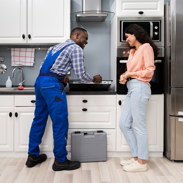 how long does it typically take to complete cooktop repair services in Santo Texas